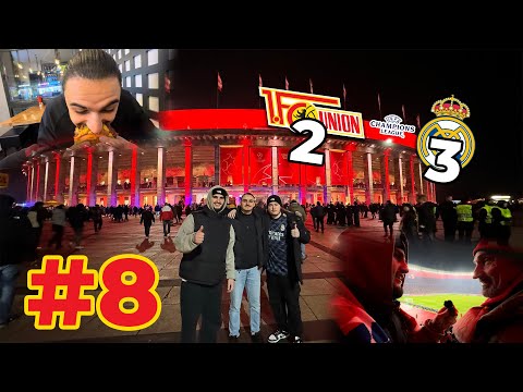 CL: UNION BERLIN vs REAL MADRID Stadionvlog🔥| Foodtour 🍔 & Fan Interview (Sponti Berlin) | Vlog #8