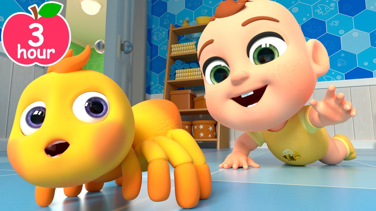 Itsy Bitsy Spider Song | Newborn Baby Songs & Nursery Rhymes