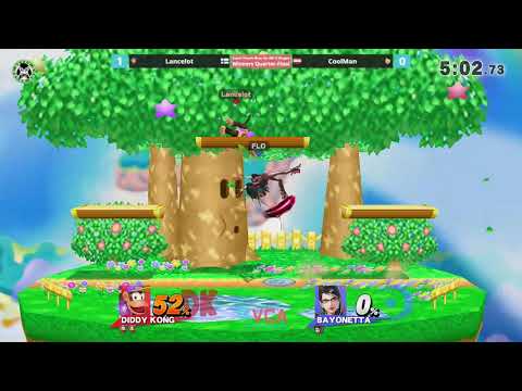 VCA - Lancelot (Diddy) Vs. CoolMan (Cloud) - Winners Quarters - Smash 4 Singles