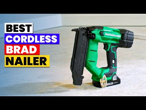 ✅ The 6 Best Cordless Brad Nailer of 2026 | Best Battery Brad Nailer for DIY and Pros!