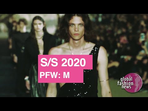 Saint Laurent Spring/Summer 2020 Men's Runway Show Highlights | Global Fashion News