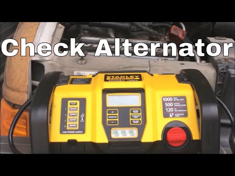 Stanley Fatmax Alternator Check