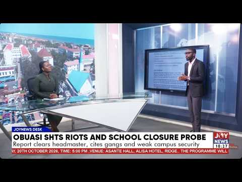 NDC clears Obuasi SHTS headmaster for chairmanship race | JoyNews Desk | 20/10/2026