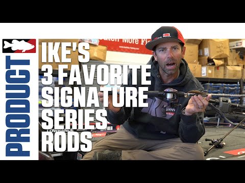 Ike Discuss His Three Favorite Models in the Abu Garcia IKE Delay, Finesse, and Power Series Rods