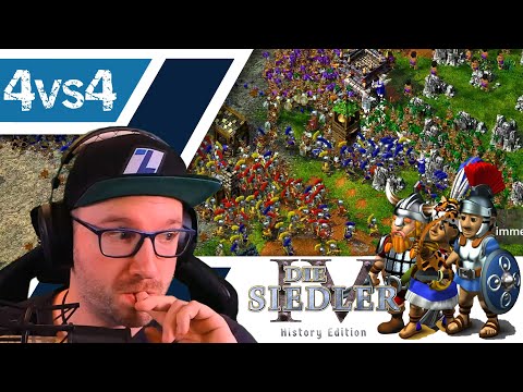 4vs4 Community Game - Die Siedler 4 HE - Deutsch - #039