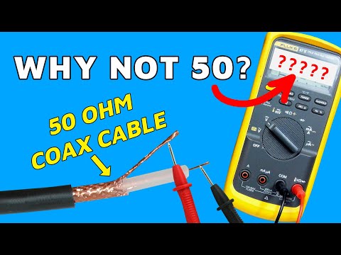 Why don’t you measure 50 OHM on a 50 OHM cable? | Eric Bogatin | #HighlightsRF