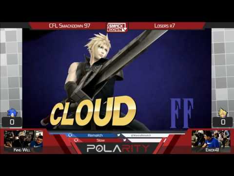CFL Smackdown 97 WiiU - King Will (Sonic) vs Ewok41 (Cloud) - Losers R7