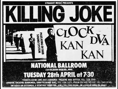 CLOCK DVA - Live in london (London ballroom)(28-04-81)