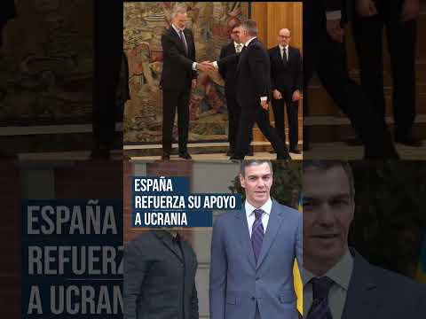 👑🇪🇸 Refuerza el apoyo | El rey recibe a Zelenski en Zarzuela