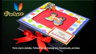Raksha Bandhan Gift For Brother/Sister, Rakhi Gift Ideas, DIY Handmade Chocolate Box under Rs.500/-