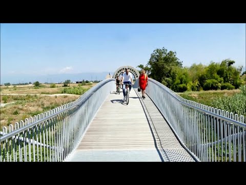 Riaperto dopo 75 anni l'ex ponte Manetti che collega Poggio a Caiano e Prato