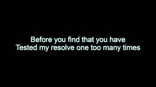 Disturbed - Leave It Alone (In-Video Lyrics)