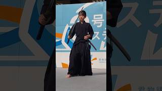 samurai girl peformance #samurai