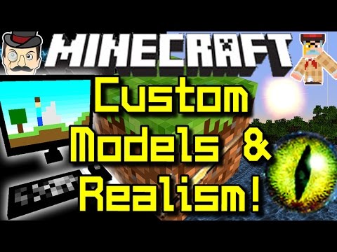 AdamzoneTopMarks - Minecraft UNIQUE CUSTOM MODELS & Photo-Realism!