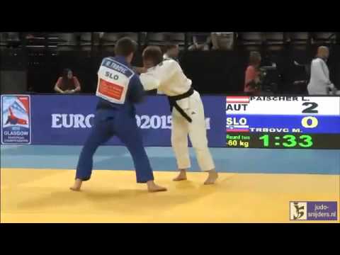 Judo 2014 European Championships Montpellier: Paischer (AUT) - Trbovc (SLO) [-60kg]