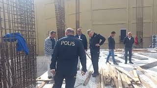 Gediz’in yeni Emniyet ve Kaymakamlık binaları yapımı sürüyor