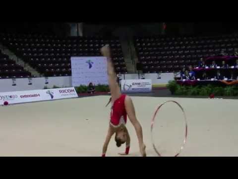 Patricia Bezzoubenko - Hoop Qualification - Senior Pan Am Gymnastics Championships - August 20