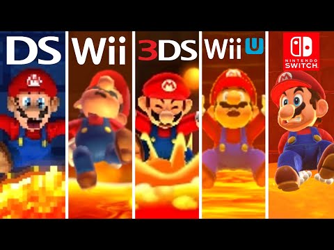 Evolution of Mario Falling in Lava (1981-2020)
