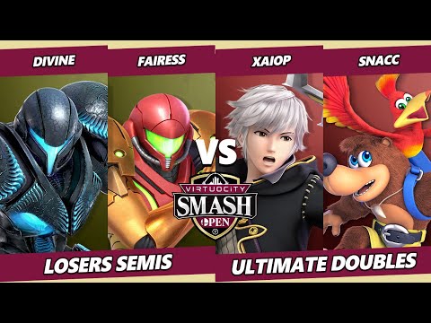 Virtuocity 2022 Losers Semis - Divine & Fairess Vs. Xaiop & Snacc - SSBU Ultimate Tournament