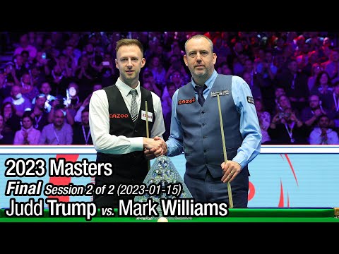 2023 Masters Final: Judd Trump vs. Mark Williams (Full Match 2/2)