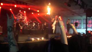 The Crescent - Black Flame Of Satan Burning live@ Steelfest Open Air 2013