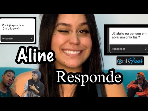 ALINE RESPONDE 🔥(KRAWK,CHRIS,NOVENTA) TEM TRETA COM ALGUM MC ?