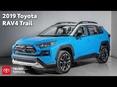 2019 Toyota RAV4 AWD Trail in Blue for sale at Truro Toyota in Truro, NS
