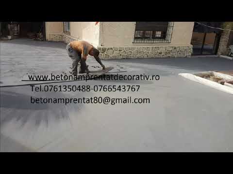 Beton Amprentat Balta Neagră Ilfov Tel.0761350488 ,0766543767