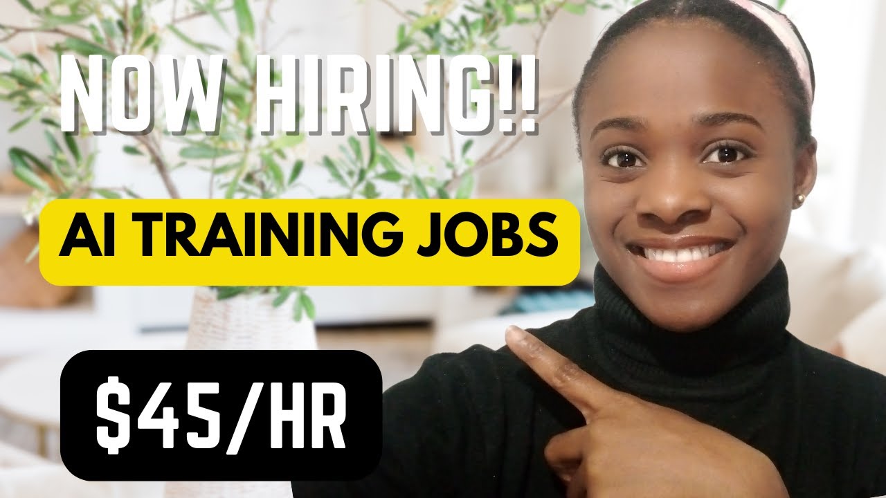 Remote Work From Home Jobs to do With AI for Beginners. Anyone can apply. AI Training jobs.