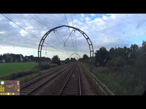 A train driver's view: Utrecht CS - Hoofddorp Opstel, SLT, 01-Aug-2017.