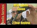 ✔️ MSR Alpine Folding Spoon - 2 Year Review