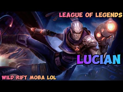 League of Legends: Wild Rift Beginner Gameplay | Lucian | Hired Gun Lucian Skin