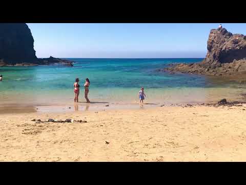 Day trip to Playa Papagayo - Lanzarote yoga retreat Canary Islands Spain.