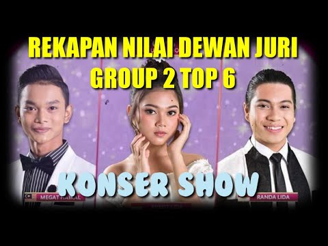 NILAI TADI MALAM GROUP 2 TOP 6 | KONSER SHOW | D'Academy Asia 5 2019