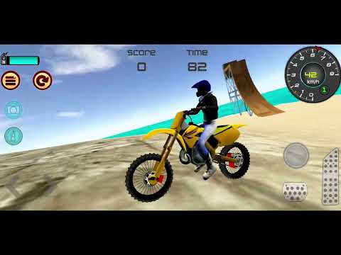 Motocross Beach Bike Extreme Stunt 3d Driving #1 - Motorbike Racing Best Bike Game Android Gameplay