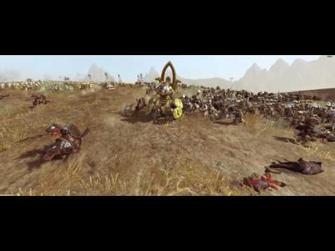 Total War Warhammer: Nic defends vs Greenskins as Dwarves (HQ)