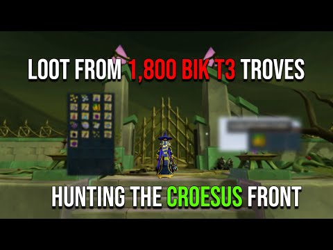 Loot From 1,800 Bik T3 Troves │ Hunting The Croesus Front
