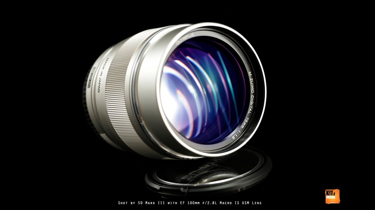 Объектив Olympus M.Zuiko Digital ED 75mm f/1.8, серебро