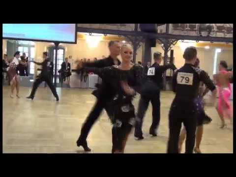 K. Burneikis - I. Sekaite, LTU. Samba, GOC 2019. 2019 08 17, Vokietija