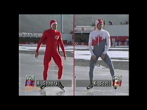 Winter Olympic Games Albertville 1992 - 1000 m Scott - Søndrål