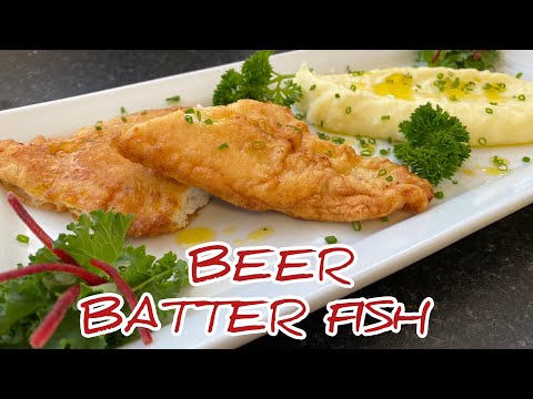 Very Simple Fish Fry Recipe | Crispy Beer Batter Fish
