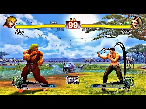 Ken vs Ibuki (Hardest )  Ultra Street Fighter IV