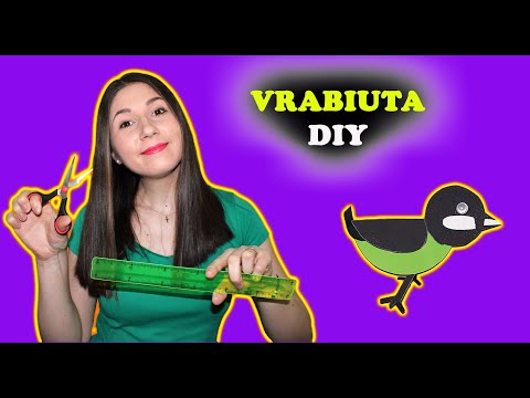 Vrabiuta din hartie colorata (2021) DIY!
