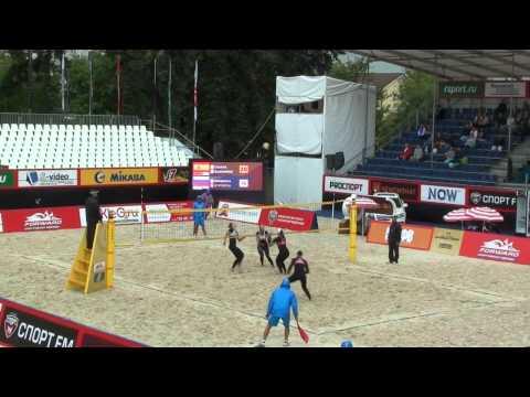 BV Moscow Grand Slam 2014 Liliana - Baquerizo and Syrtseva - Moiseeva