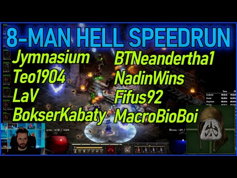 *8-MAN HELL SPEEDRUN* /w Teo1904, Jymnasium, BTNeandertha1, BokserKabaty, Fifus92, LaV, MacroBioBoi
