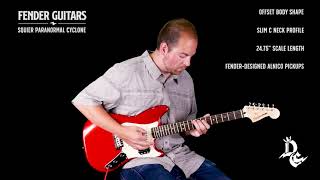 Video thumbnail for Test Drive | Squier Paranormal Cyclone by Detroit Guitar