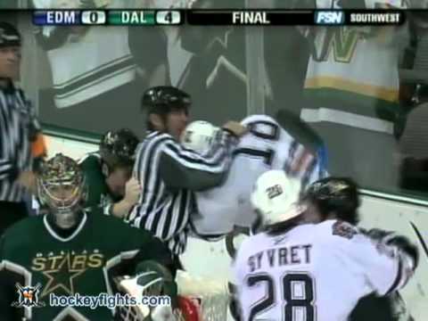 Ethan Moreau vs Steve Ott Nov 7, 2005