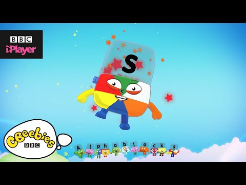 Learn letter "s" with the Alphablocks Magic Words | CBeebies