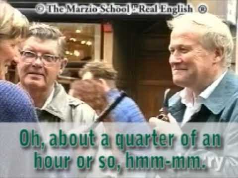 Real English® 31 SUBTITLED -  How long-does it take? -  CC Double