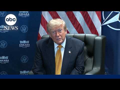 US and Iran exchange strikes, overshadowing Trump's visit with NATO leaders